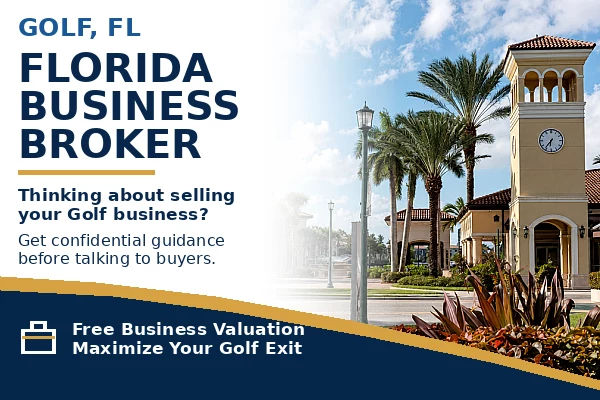 golf fl business broker