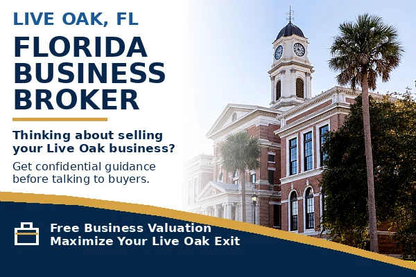 live oak fl business broker