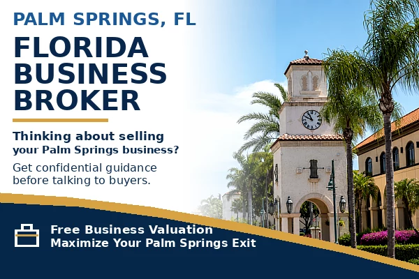 palm springs fl business broker