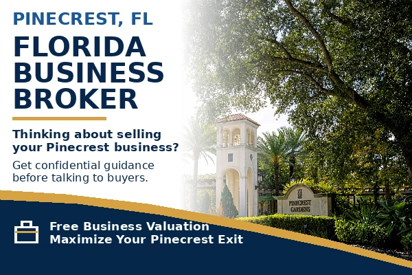 pinecrest fl business broker