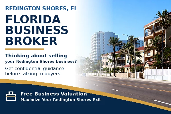 redington shores fl business broker
